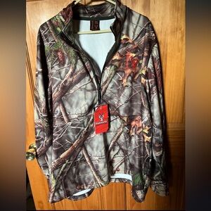 NWT Men’s XL Huntworth Camo Zip-Up Jacket